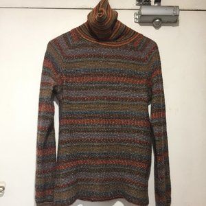 VINTAGE MISSONI KNITTED TURTLENECK SWEATERS SIZE L